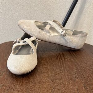 Sparkly Silver Kids Shoes